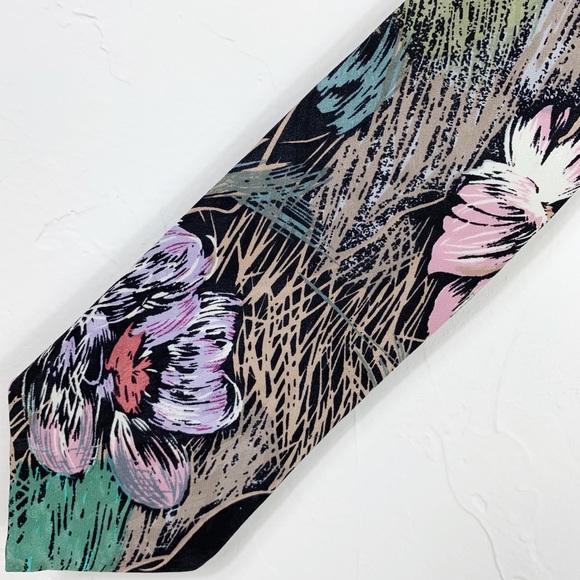 J. BLADES AND CO. RSM Vintage Tropical Silk Tie - Picture 3 of 5